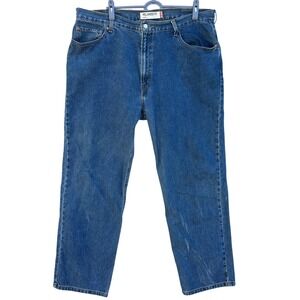 Levi's‎ 550 Relaxed Fit Jeans Mens Blue Denim Pants Casual Everyday Y2K - 42x32